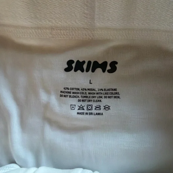 Skims Men's Cotton Briefs L Large 36-38 New In BOX 3 Pack White/Chalk Underwear - Picture 7 of 10